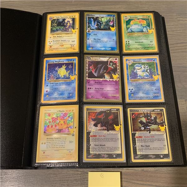 Huge Modern Pokemon card binder