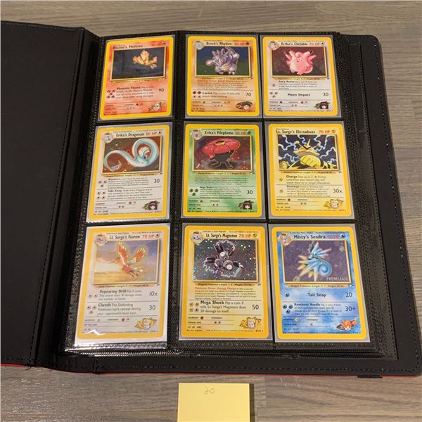 Gym Heroes Vintage Pokemon cards Master Set