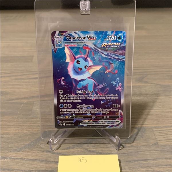 Vaproeon VMAX Rare Promo Pokemon Card