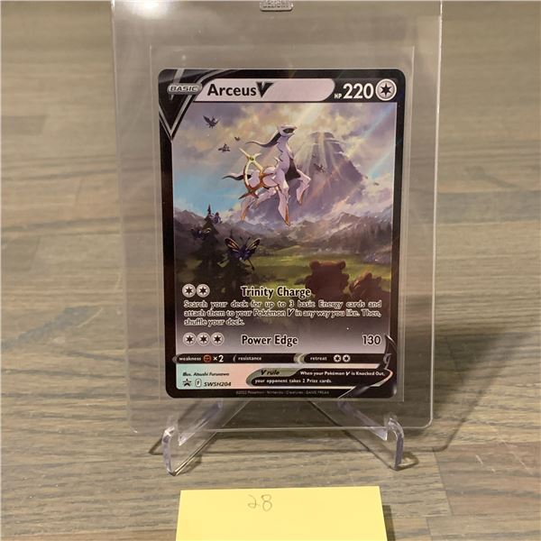 Arceus V Promo Pokemon Card