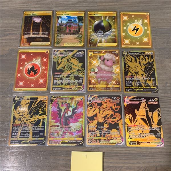 Secret Rare Gold Pokemon Cards, Rayquaza