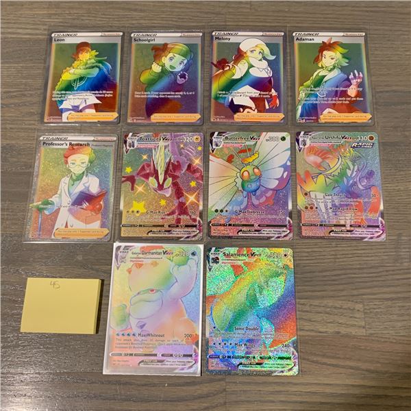 Rainbow Rare Pokemon cards, Salamence