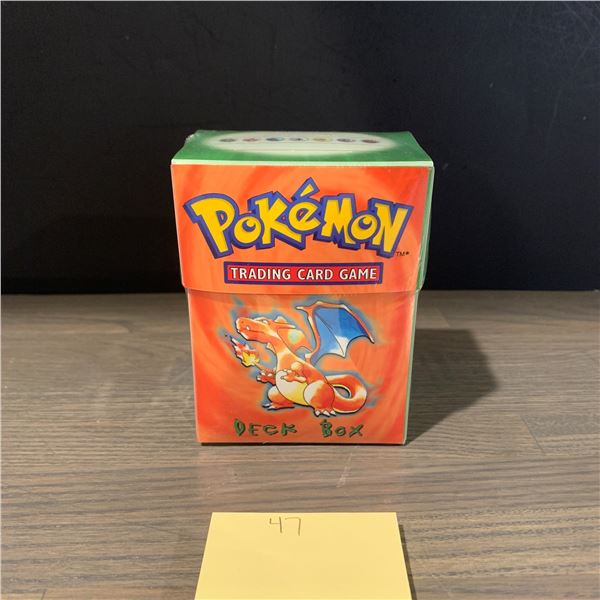 Factory Sealed Original Charizard Vintage Deck Box