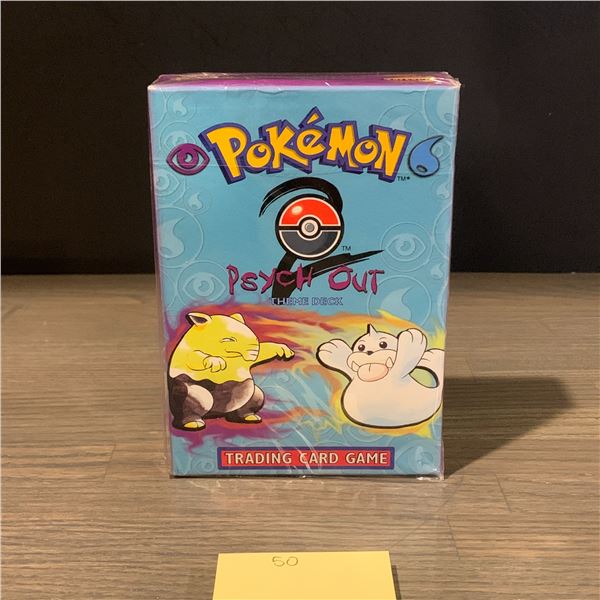 Factory Sealed Psych Out Pokemon Card deck box