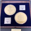 Image 2 : Queen Elizabeth and Statue of Liberty Gold coins