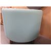 Image 11 : Qty 2 Kimball Joelle Ottomans w/ 1 Veneer Top 20" dia, 17"H (top needs repair/broken pins)