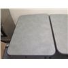 Image 2 : Qty 5 Vecta & Steelcase Tables w/ Pedestal Base 35"x24"