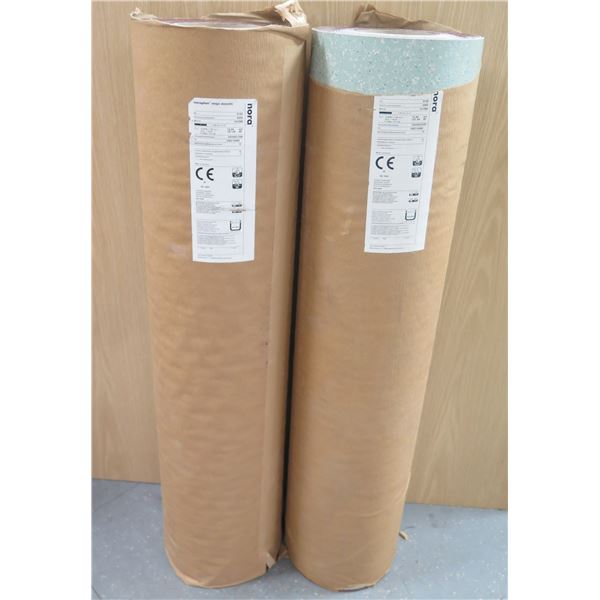 Qty 2 Rolls Noraplan Mega Acoustic Flooring Sheets Made in Germany