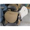 Image 5 : Qty 8 Rolling Office Chairs - Some w/ Arms, Misc Conditions