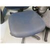 Image 7 : Qty 8 Rolling Office Chairs - Some w/ Arms, Misc Conditions