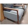 Image 4 : Kimball Health Spruce Wooden 2-Seat Armchair 48"W & Single Chair 26"W (New - 1 broken)