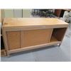 Image 4 : Qty 2 Wooden Organizer Open-Front Cabinets & Hamilton Sorter Shelf