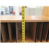 Image 7 : Qty 2 Wooden Organizer Open-Front Cabinets & Hamilton Sorter Shelf