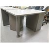 Image 7 : Corner Desk Sections w/ 3 Under-Cabinets 59"x50"x30"H