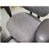 Image 8 : Qty 7 Rolling Office Chairs - Some w/ Arms, Misc Conditions