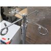 Image 6 : Qty 3 Rolling Medical Equipment IV Pole Stands