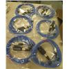 Image 1 : Qty 6 Neutrik Ethercon Ne8FF Cables & Housings