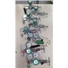 Image 1 : Multiple Medical Instruments: Hudson & PM Oxygen Regulator Gauges, etc