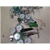 Image 3 : Multiple Medical Instruments: Hudson & PM Oxygen Regulator Gauges, etc