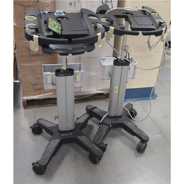 Qty 2 SonoSite Rolling Ultrasound Stands