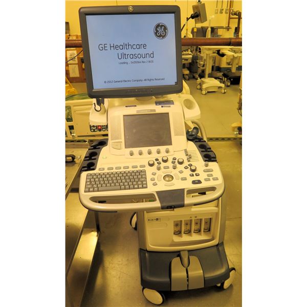 GE Healthcare LOGIQ E9 Ultrasound InSite ExC System on Wheels