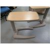 Image 2 : Qty 2 Portable Overbed Tables, Adjustable Heights