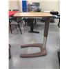 Image 4 : Portable Overbed Table, Adjustable Height