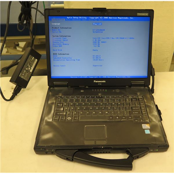 Panasonic CF-52ELNBD2M Toughbook Rugged Laptop