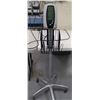 Image 1 : Welch Allyn Monitor w/ Basket on Rolling Stand