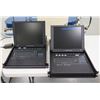 Image 1 : Qty 2 Samsung Laptops in Acnodes KD8178  Monitor Keyboard Drawers