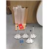 Image 6 : Qty 3 TMC Furniture Round Table Tops 36"dia w/ Wooden & Metal Legs (legs do not go w/ table but can 