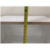 Image 23 : Qty 2 White Shelving Units, Misc Sizes (loose shelves included)