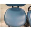 Image 3 : Qty 2 Rolling Office Chairs w/ Padded Backs & Seats, Misc Sizes