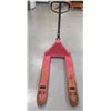 Image 1 : Hand Pallet Truck 4YX97 (needs repair)