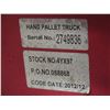 Image 7 : Hand Pallet Truck 4YX97 (needs repair)