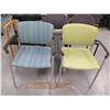 Image 2 : Qty 7 Stationary Chairs - Some w/ Arms, Misc Conditions