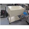 Image 2 : BD Recykleen Trolley, Rolling Cabinet w/ Undershelf, Round Table, Metal Baskets, etc