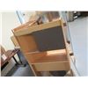 Image 7 : Wooden Modular Cubicle Desk w/ Shelves & 2-Drawer Cabinet