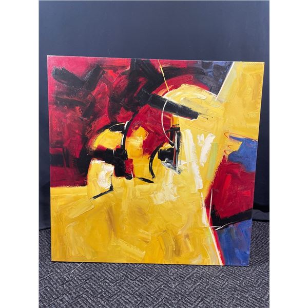 Abstract Acrylic On Canvass 40 x 40
