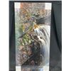 Image 1 : Waterfall Photographic Print On Board 24W x 48T