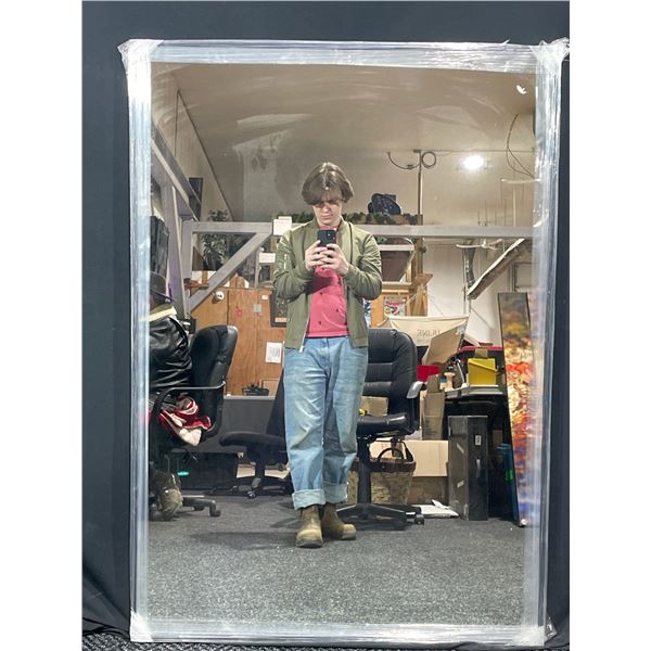 Large Black Frame Mirrow 37 x 52