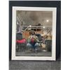 Image 1 : Large Bevelled Mirror White Plastic Frame 38 x 46