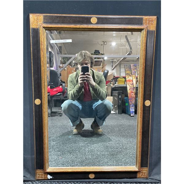 Flower Framed Mirror 25 x 36