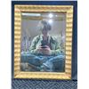 Image 1 : Bronze Painted Frame Mirror 18 x 14