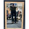 Image 1 : Brown Wood Frame Mirror 38 X 25