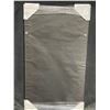 Image 2 : Black Plastic Frame Mirror 34 X 19