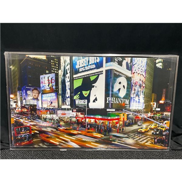 Broadway Street New York print on canvas 30/350 64 X 39