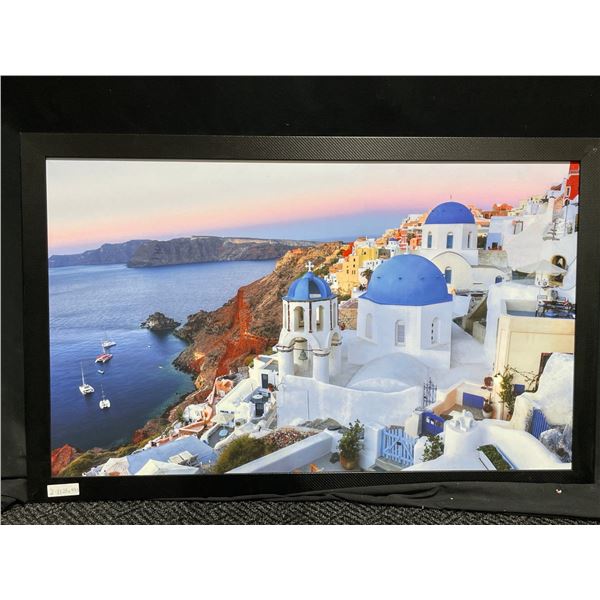 Hillside Greece Print On Canvas 31 X 50