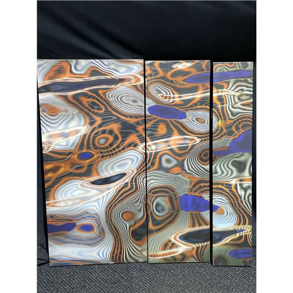 Meandering Print on Canvas 1/10 52 X 52