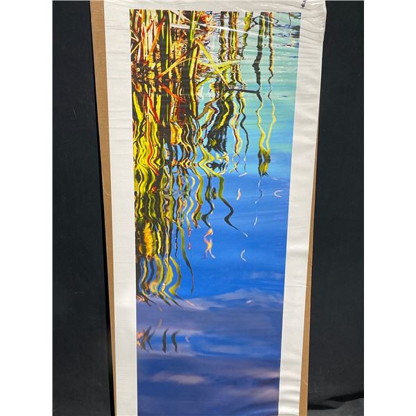 Litoral Print on Canvas 18 X 51